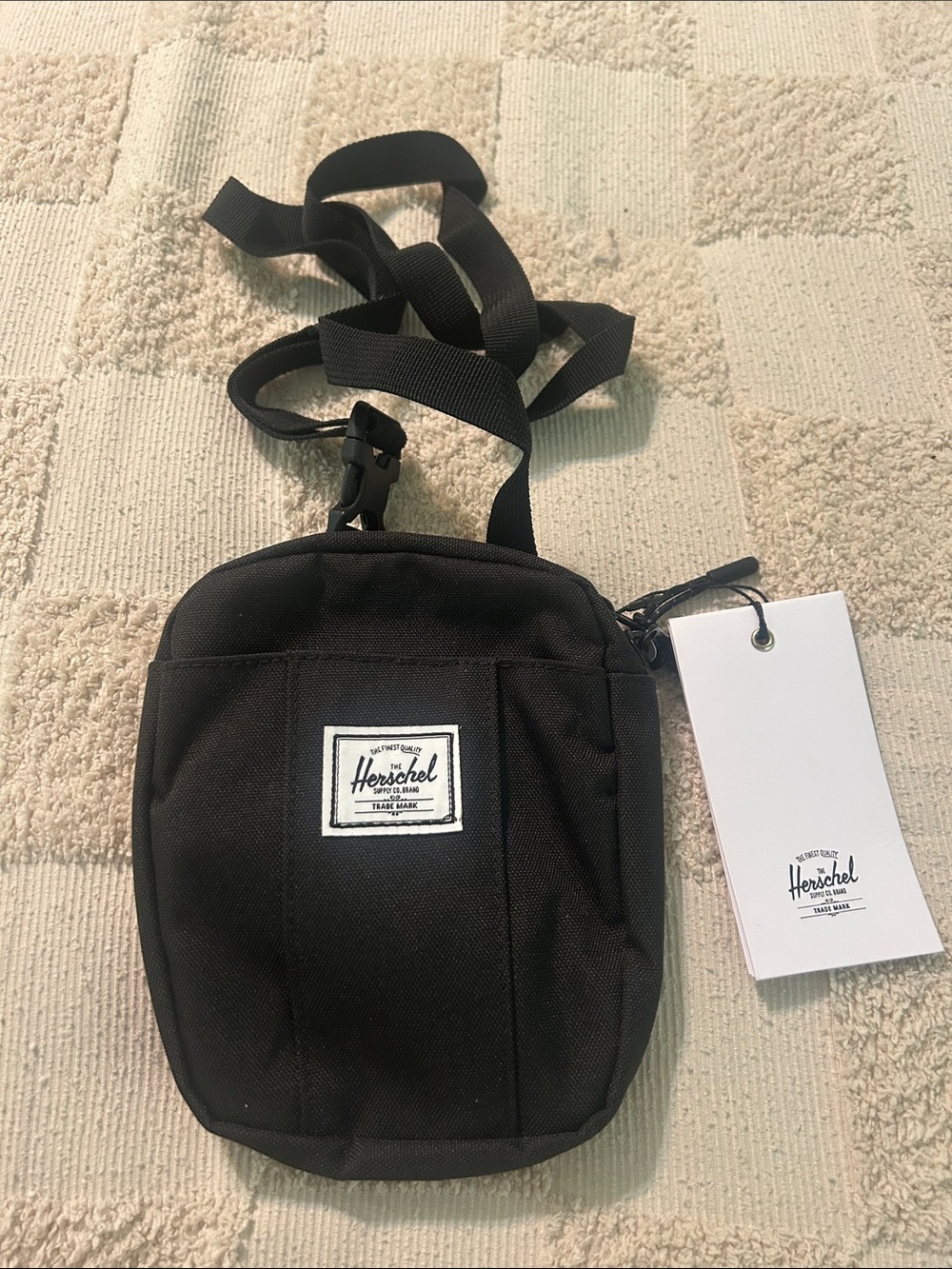 Herschel Supply Company Black Crossbody Pouch